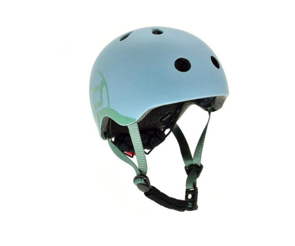 Kask i ochraniacz Scoot & Ride Kask Ochronny XXS-S dla dzieci 1-5 lat Steel